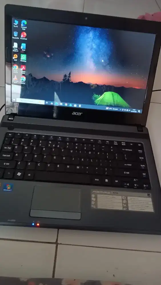 laptop acer second