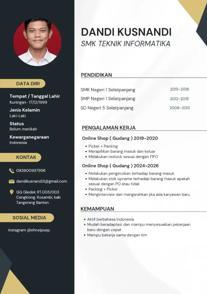 Info loker gudang max 12 jam kerja