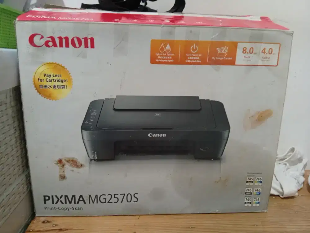 Di jual canon print dan fotocopy hitam&warna normar lengkap