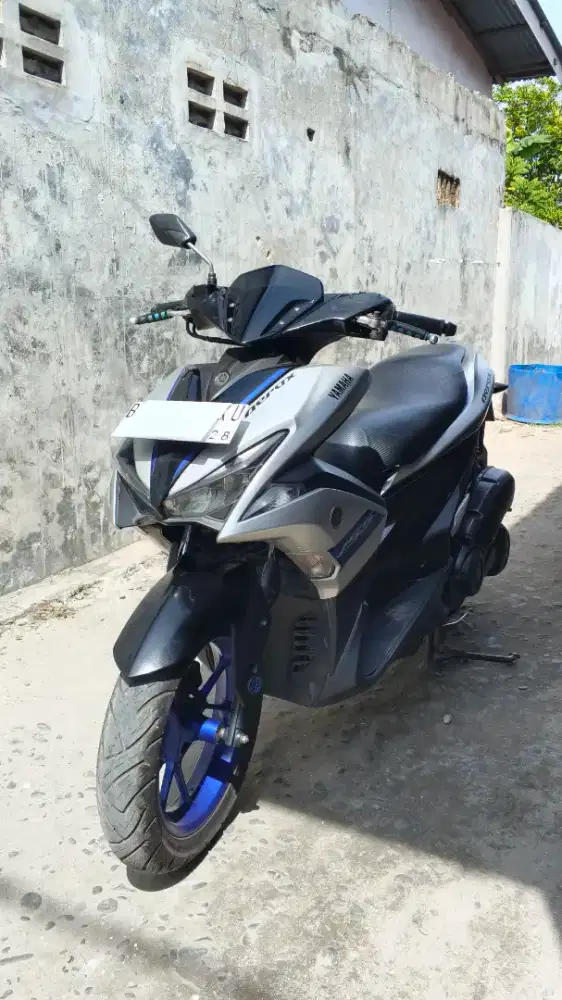 Jual Yamaha aerox 2019 mesin sehat harga nego