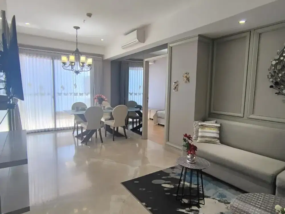 Disewakan Apartemen The Peak Residence 2BR Full Furnished ex show unit lantai 19
