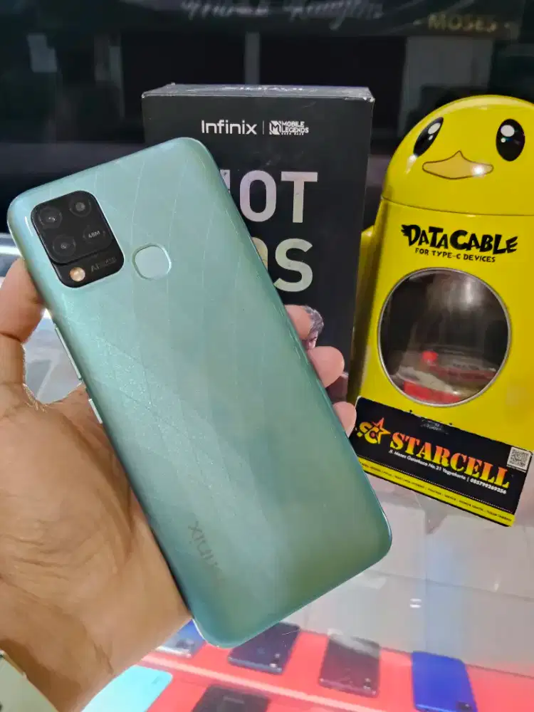Infinix Hot 10s 6/128 Mulus