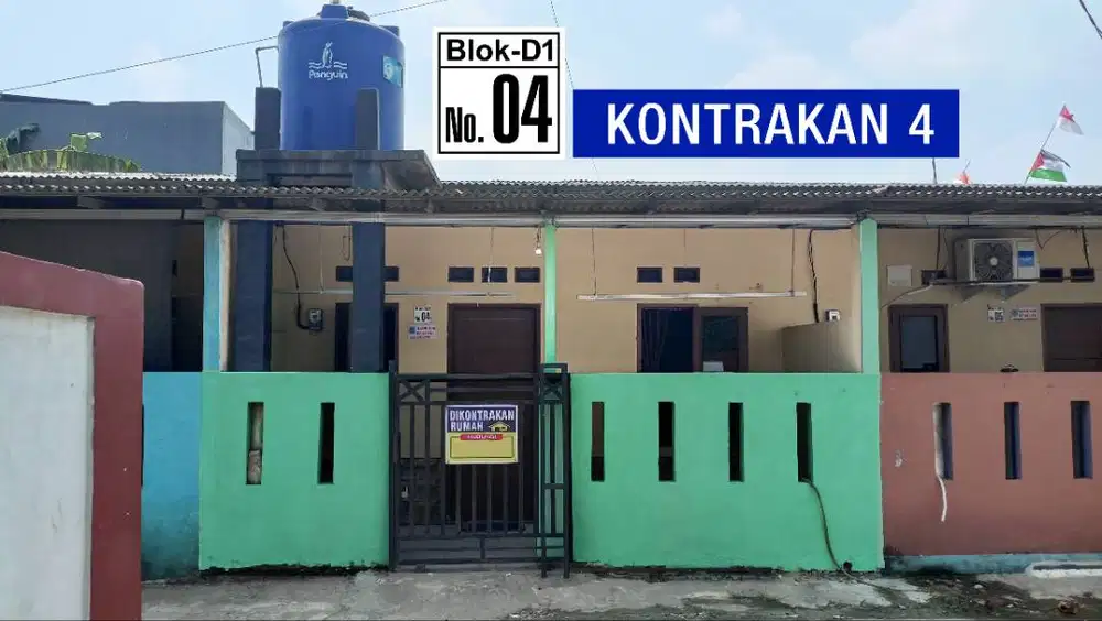 Kontrakan u/ Suami-Istri anak 2, dkt ST. Sudimara Ciputat Pamulang BSD