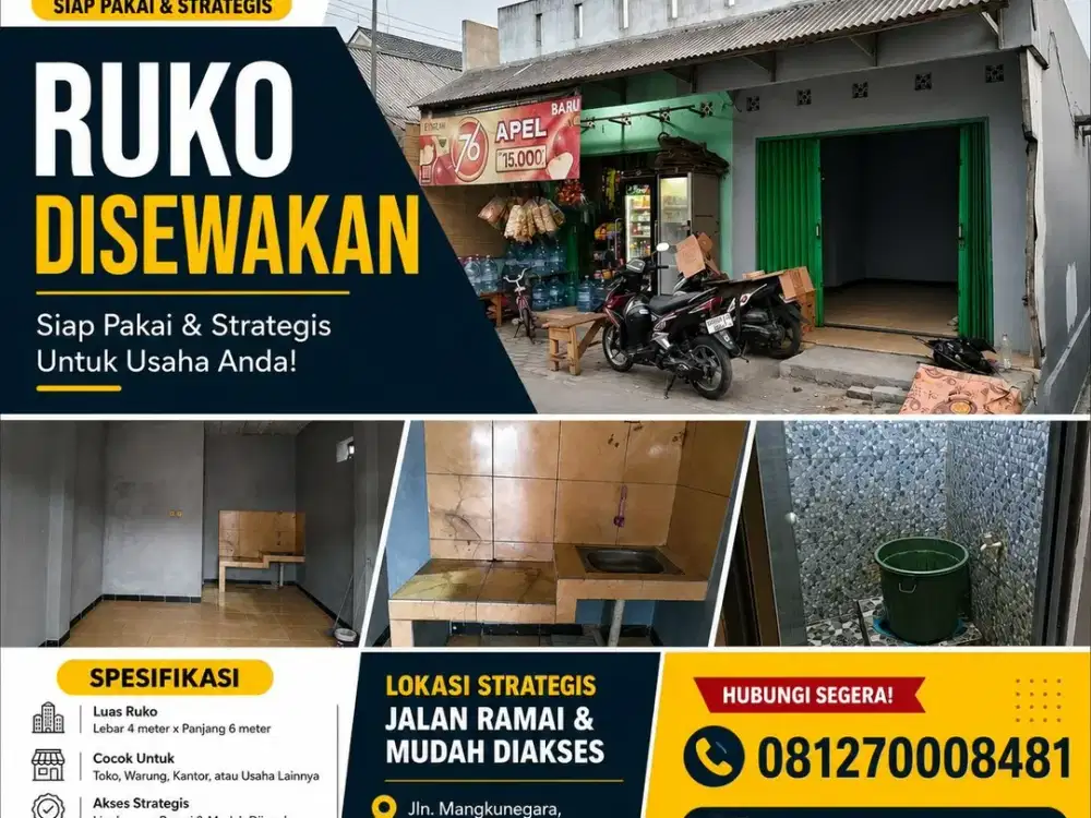 Disewakan Ruko Cikarang Bekasi