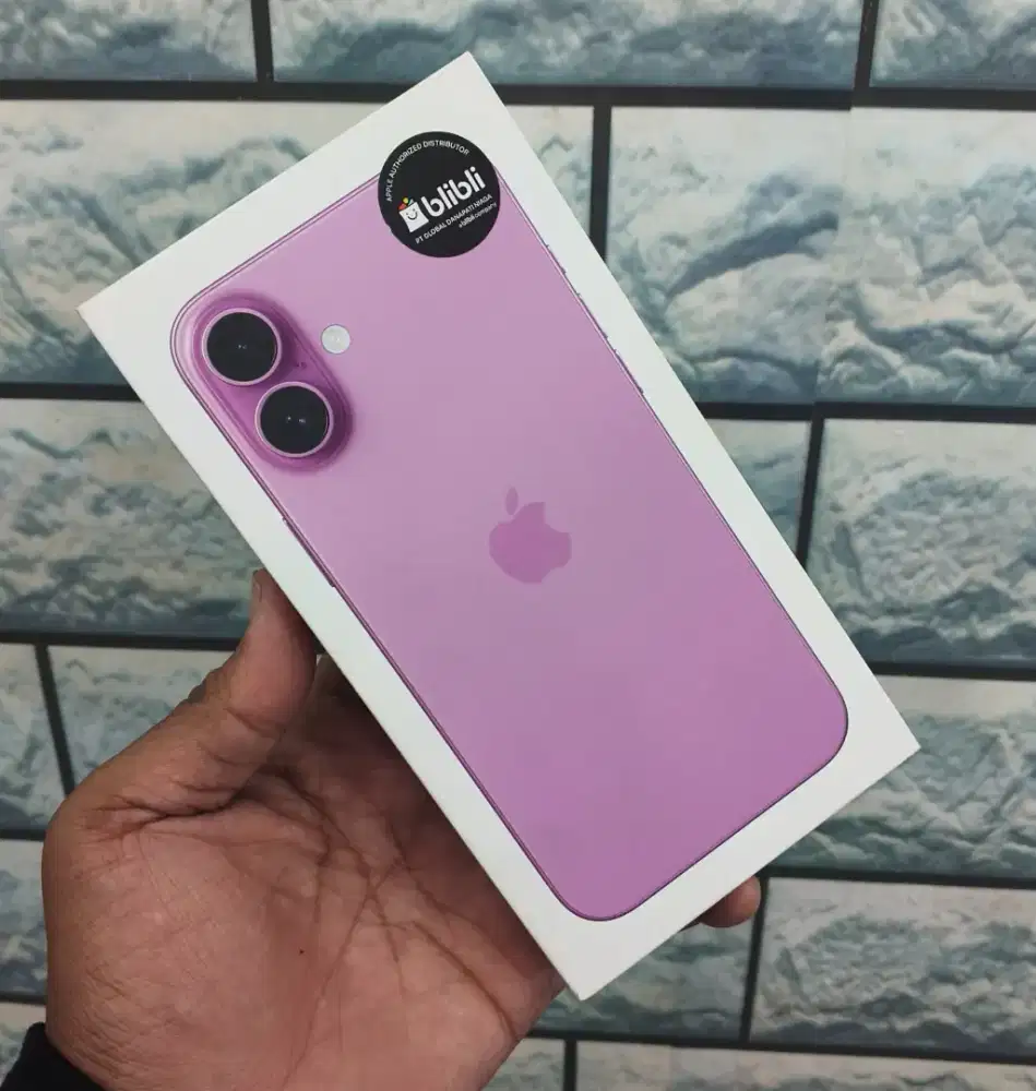 Iphone 16 Plus + 16+ 128GB Pink BNIB Garansi Resmi Indonesia