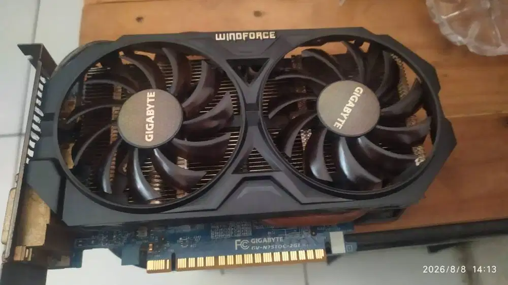vga gigabyte gtx 750ti 2gb 128bit DDR5