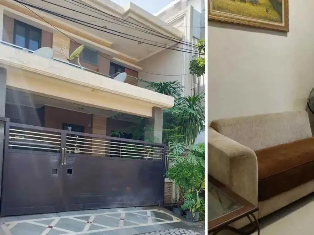 Dijual Rumah Semi Furnished Wisma Kedung Asem Rungkut REV.A625