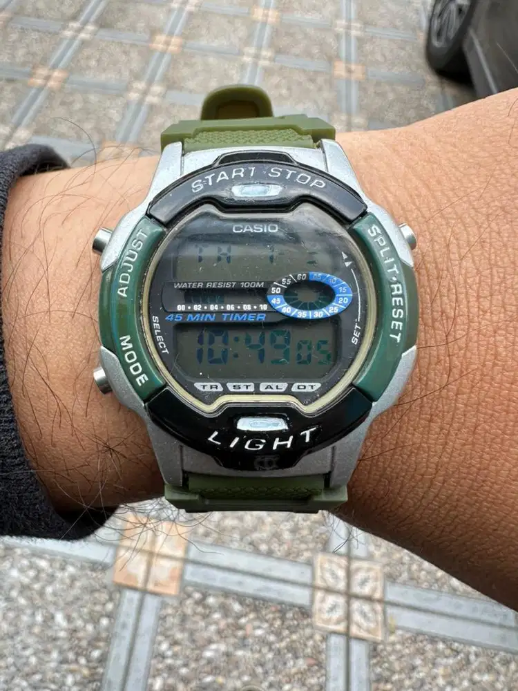 Jam Tangan Digital Vintage Jadul Casio W-731H