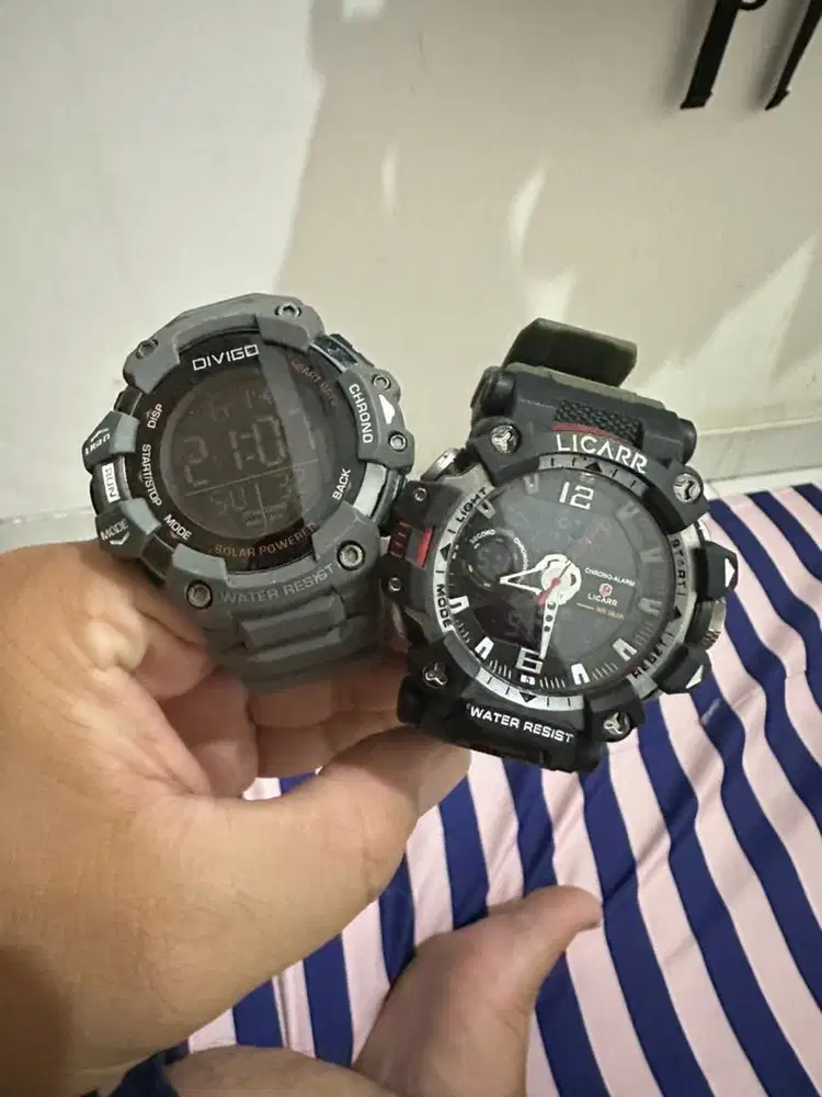 Jam Tangan Licarr & Divigo mirip Casio G-Shock