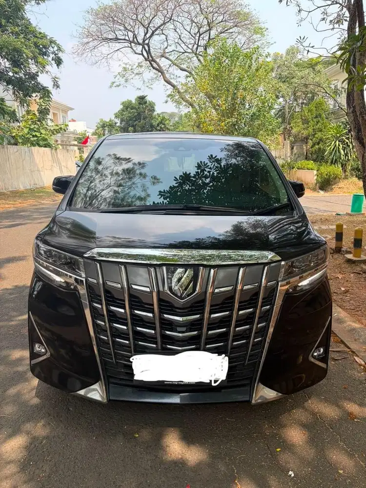 2022 Toyota Alphard 2.5 G A/T Black