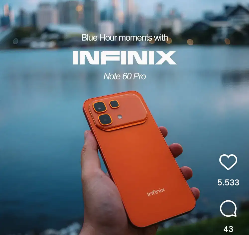 INFINIX NOTE 60 PRO 16/256GB 'ATLANTIS DAHSYAT'