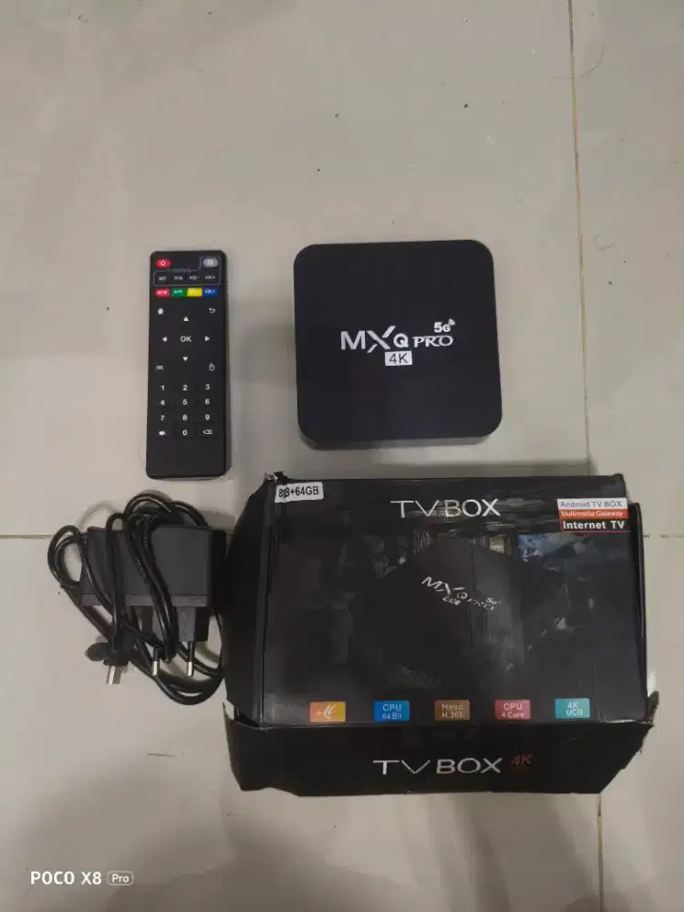 MXQ Pro 4K TV box android TV STB