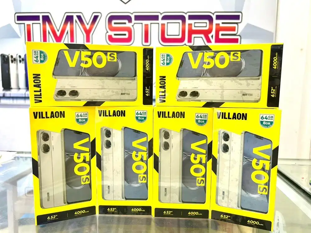 HP VILLAON v50S 8/64GB BARU ORIGINAL GARANSI RESMI INDONESIA