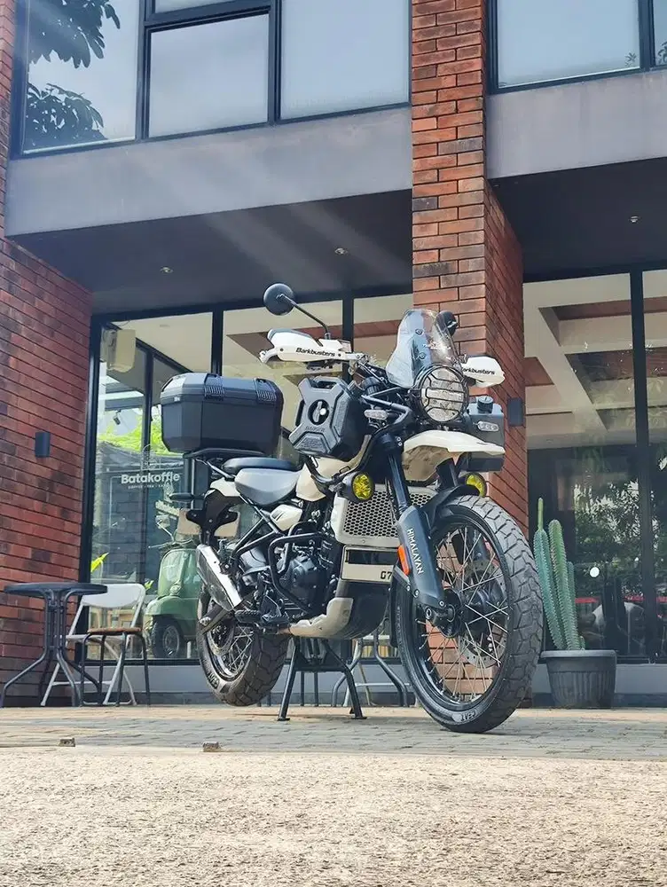 Royal Enfield Himalayan 450 tahun 2025 Very Low Odo Mulus TT FP Cream