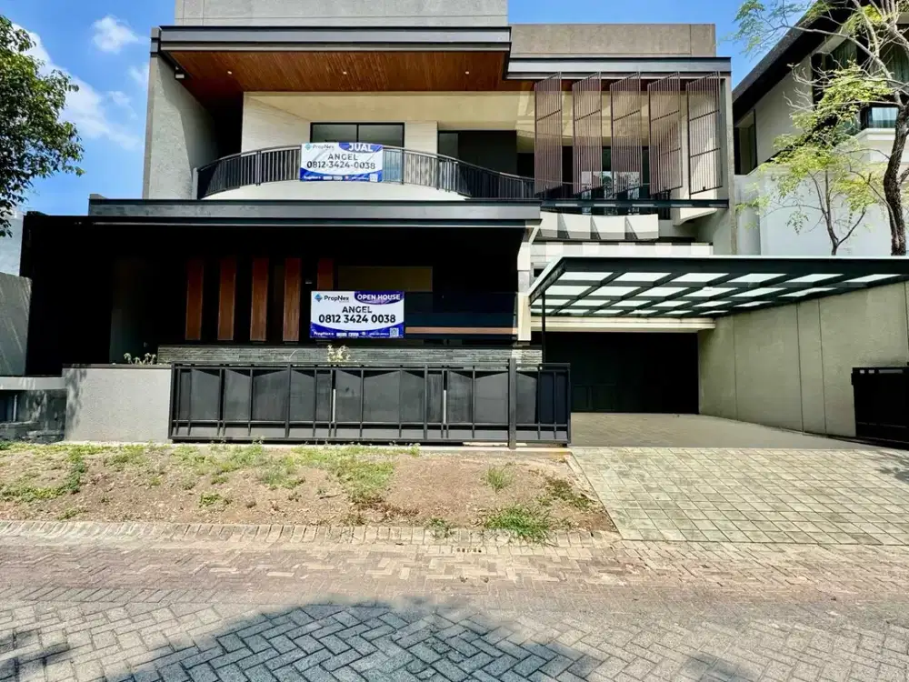 DIJUAL RUMAH BUKIT GOLF CITRALAND TERDEPAN 4KT 2LT SEMI BASEMENT MEWAH