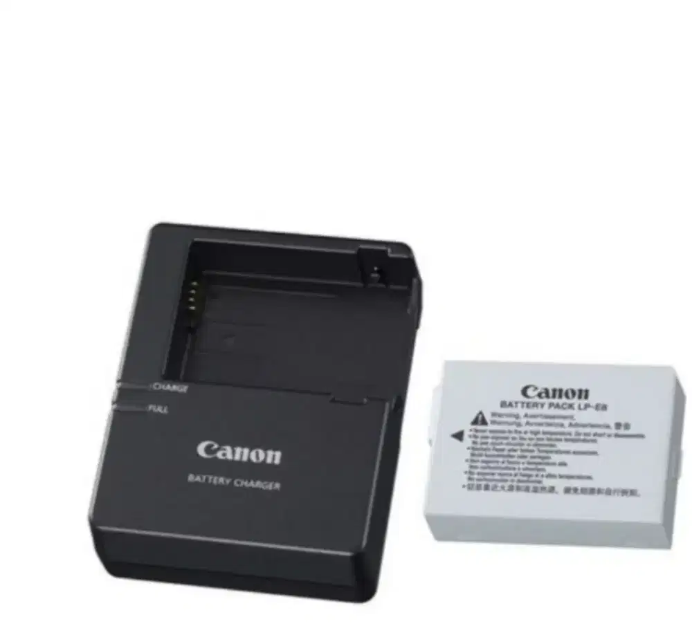 Baterai Kamera LP 8  + Charger LC-e8e Original