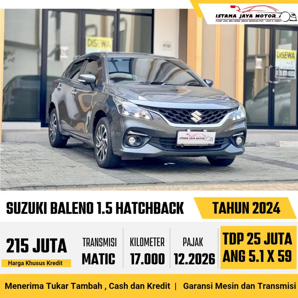 SUZUKI BALENO 1.5 HATCHBACK 2024