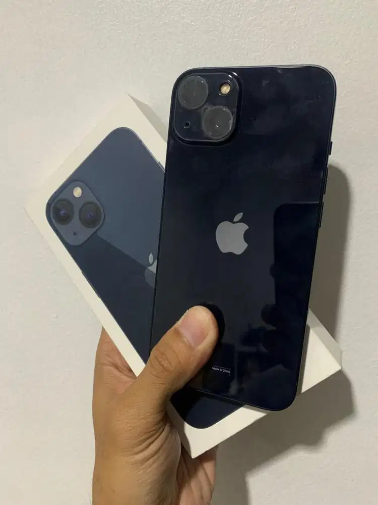 iphone 13 128gb midnight resmi ibox fullset ori