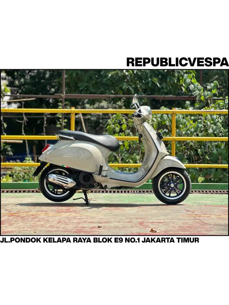 TERMURAH PIAGGIO VESPA PRIMAVERA S150 IGET FACELIFT TH 2022 BEIGE