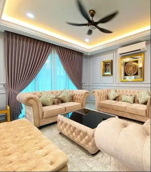 Jasa Buat gorden jendela pintu gorden blackout gordyn vitrase Gordyn