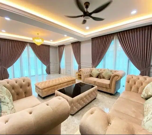 Jasa Buat gorden jendela pintu gorden blackout hordeng vitrase hordeng