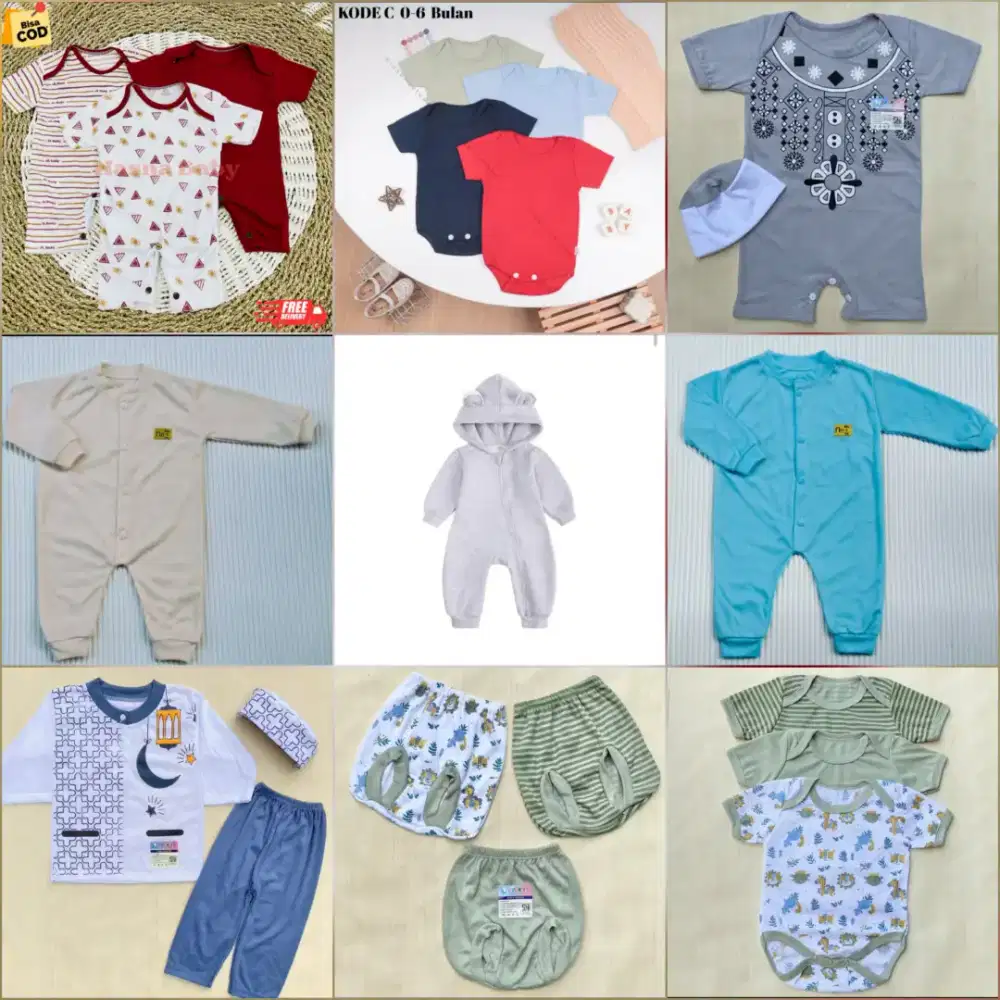 Ambil semua - Pakaian bayi laki-laki newborn sampai 6 bulan