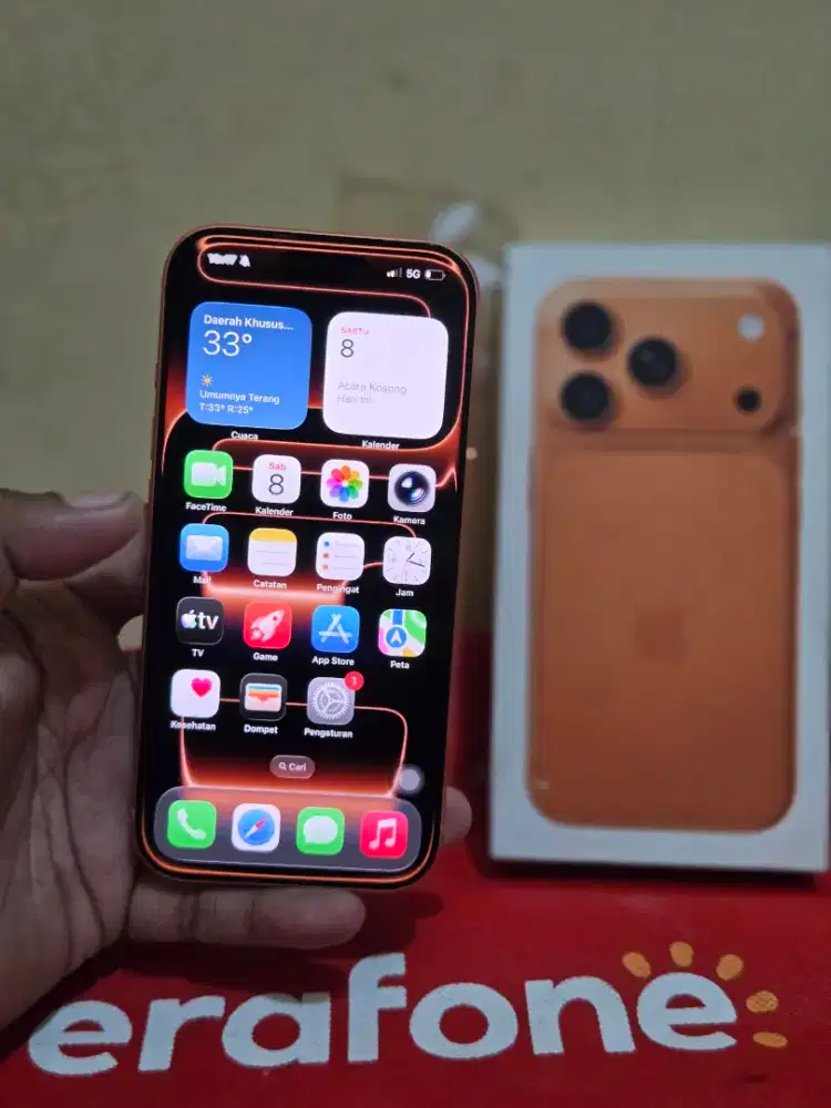 IPHONE 17 PRO 256 RESMI FULLSET TERIMA TT/BT