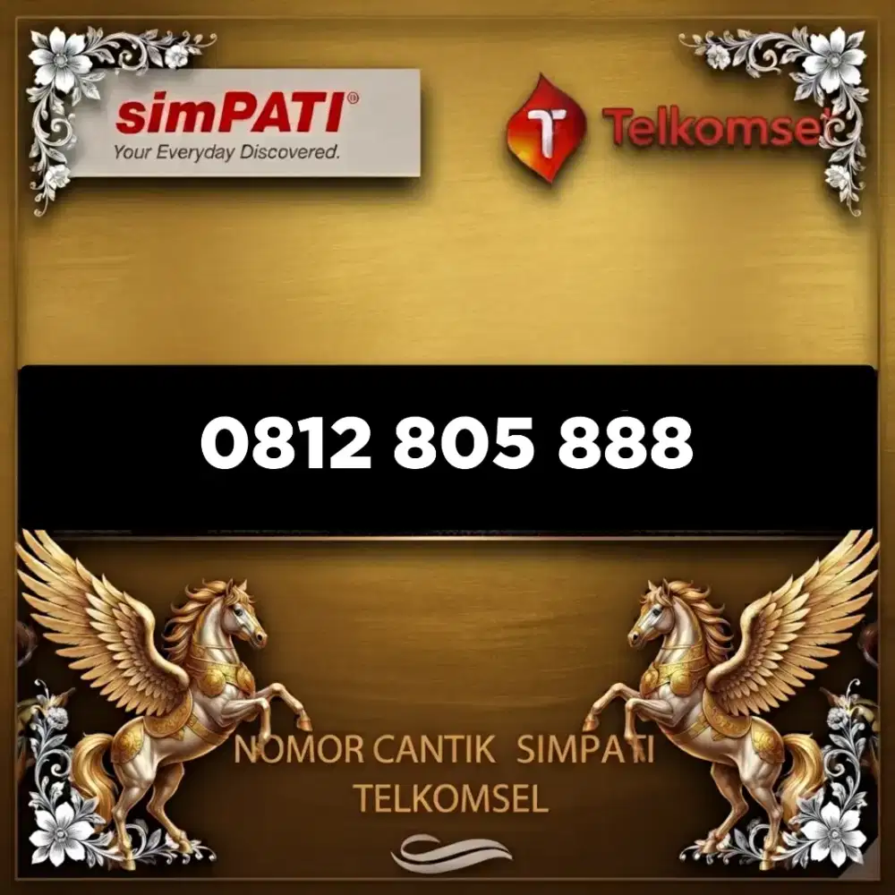 Nomor cantik simpati Telkomsel super Ju