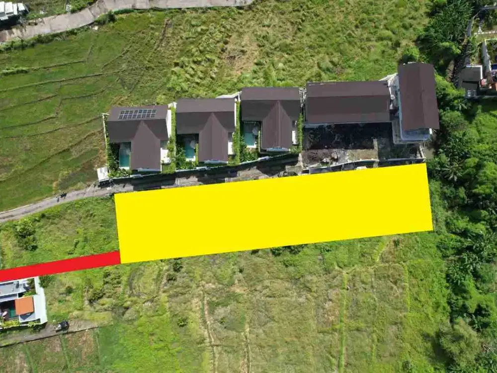 Tanah Luas 1300m2 Dekat Pantai Seseh Canggu
