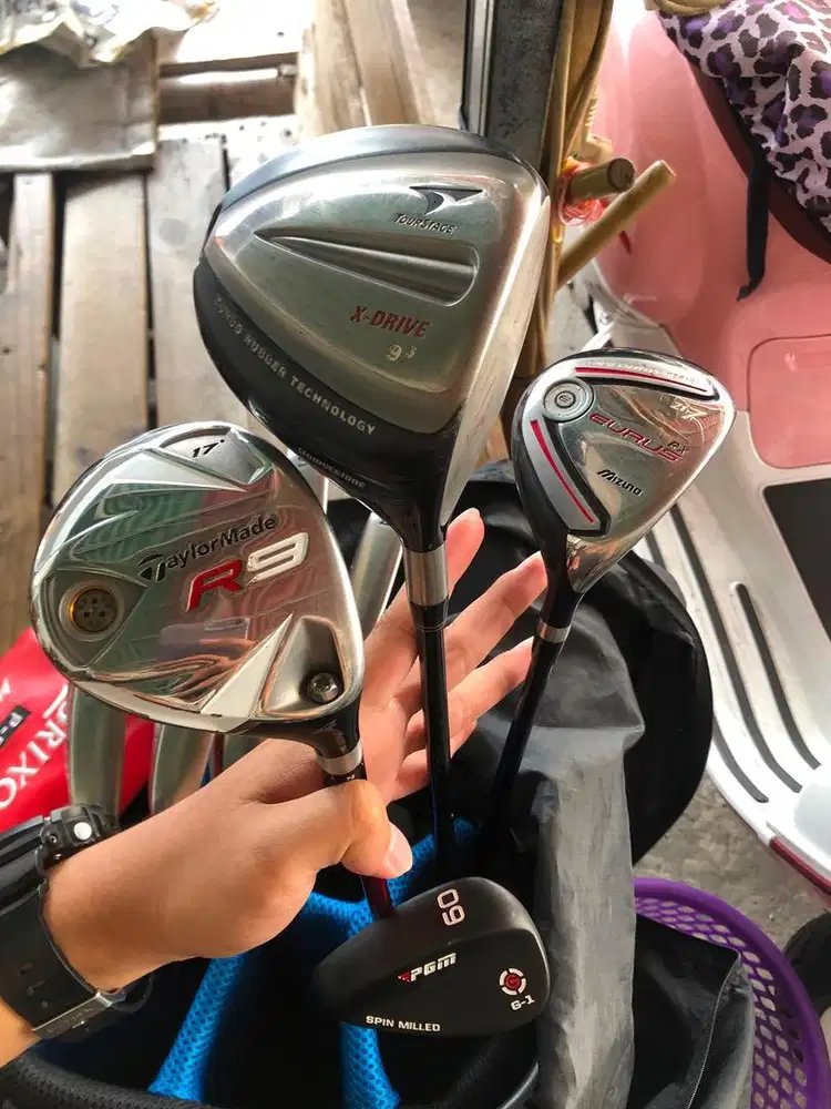 SET STICK GOLF + TAS | MIZUNO EURUS | TAYLORMADE R9