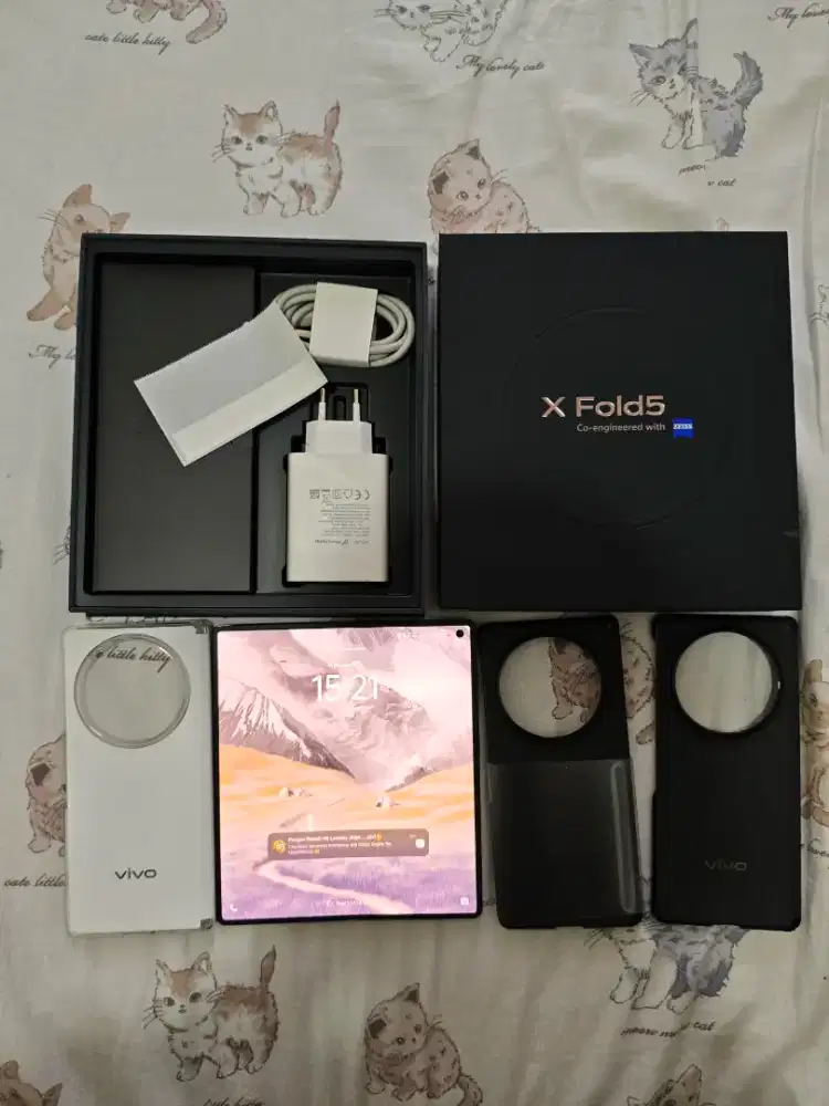 Vivo X Fold 5 16/512 Fullset Original Mulus Ga Ada Kendala