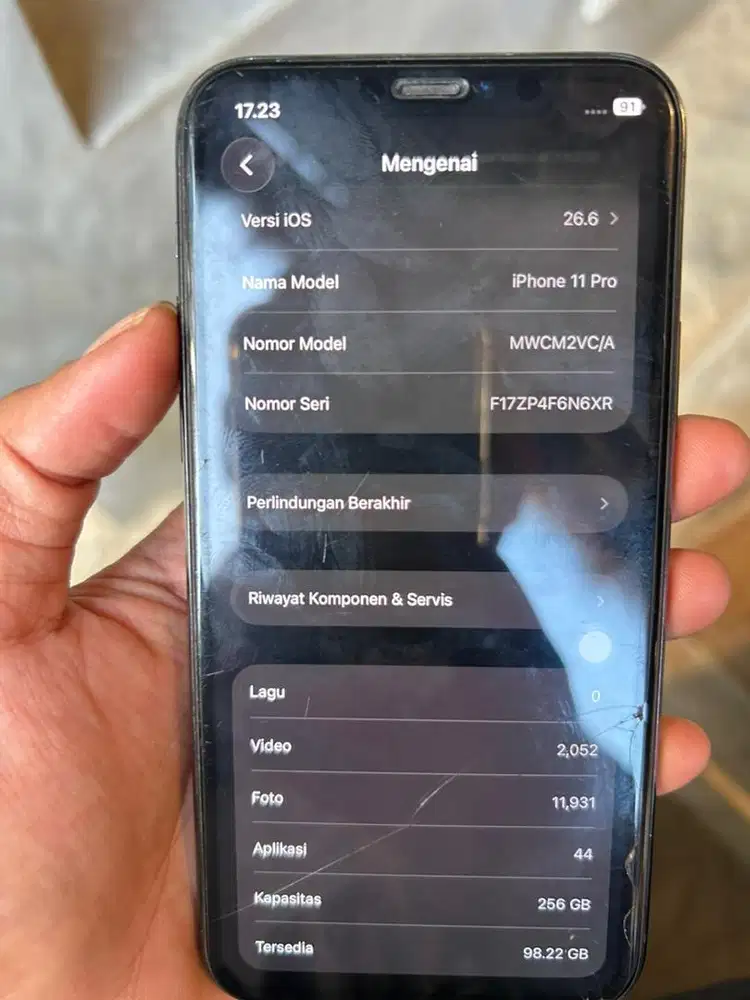iphone 11 pro 256