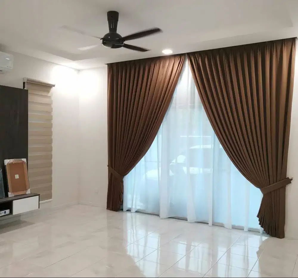 Jasa pasang gorden kantor gorden vertical blind horizontal roller krey