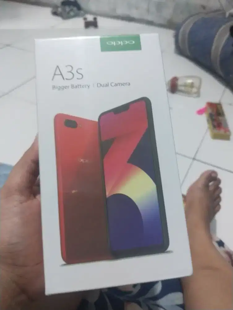 Oppo a3s masih baru