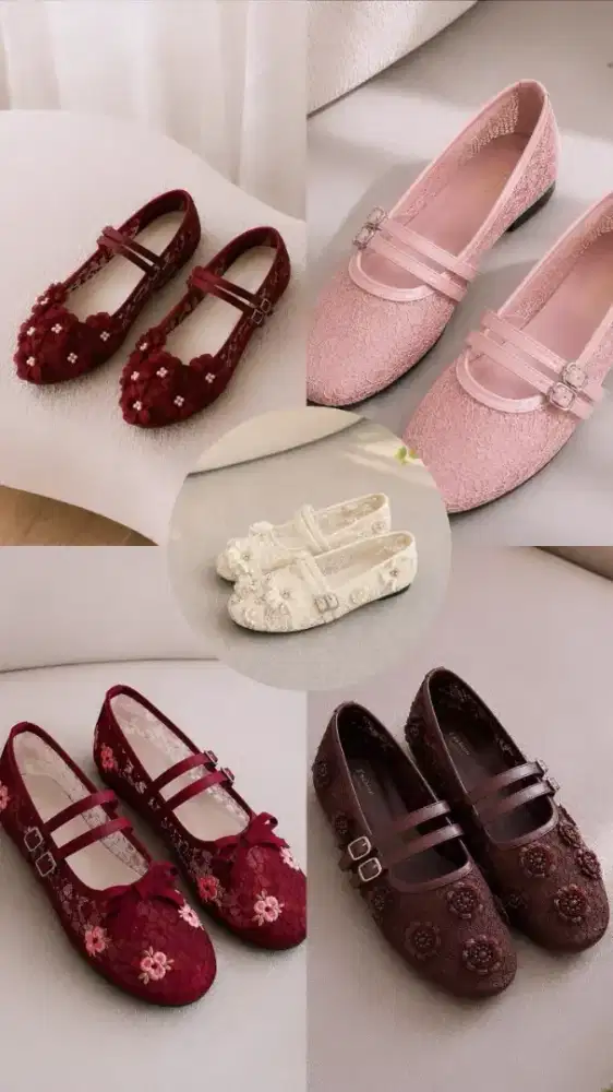 FLATSHOES BRUKAT