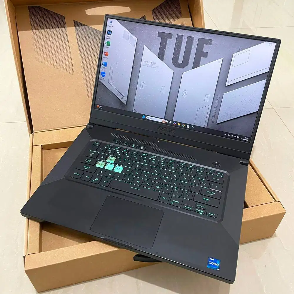 Asus TUF RTX 3050Ti Core i7-11370H 144Hz Laptop Gaming MURAH!!
