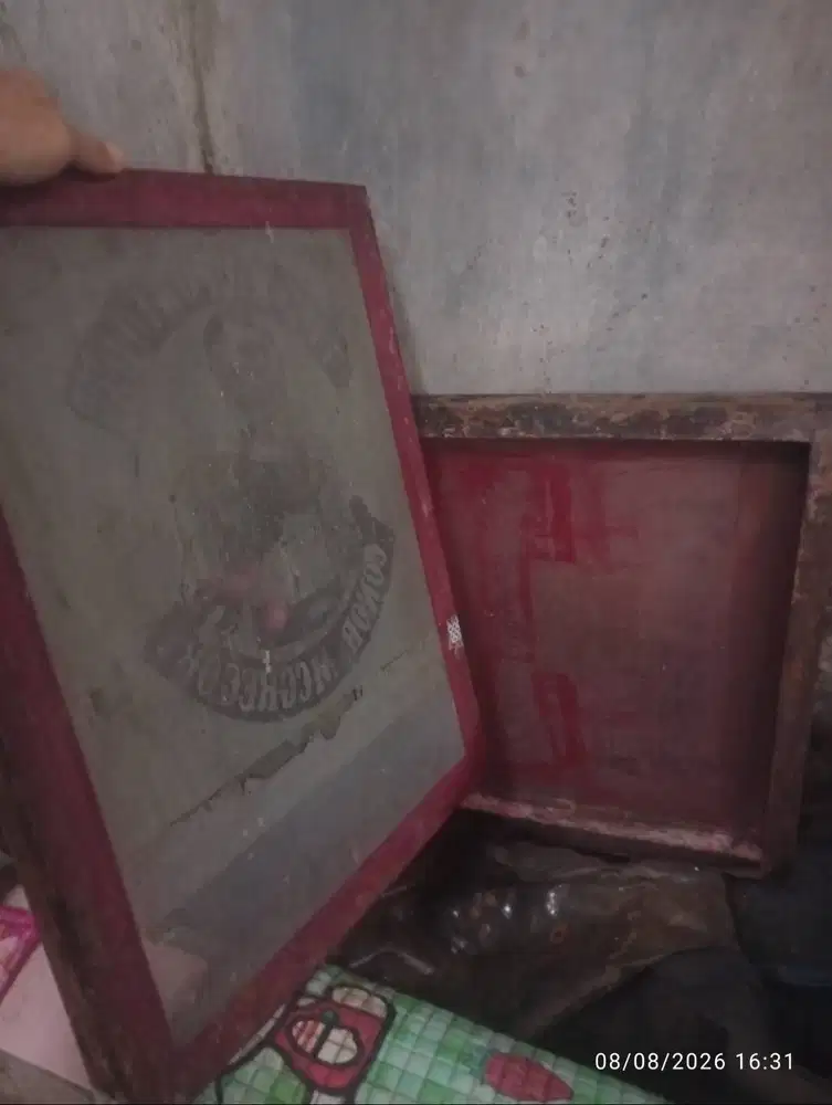 dua screen sablon