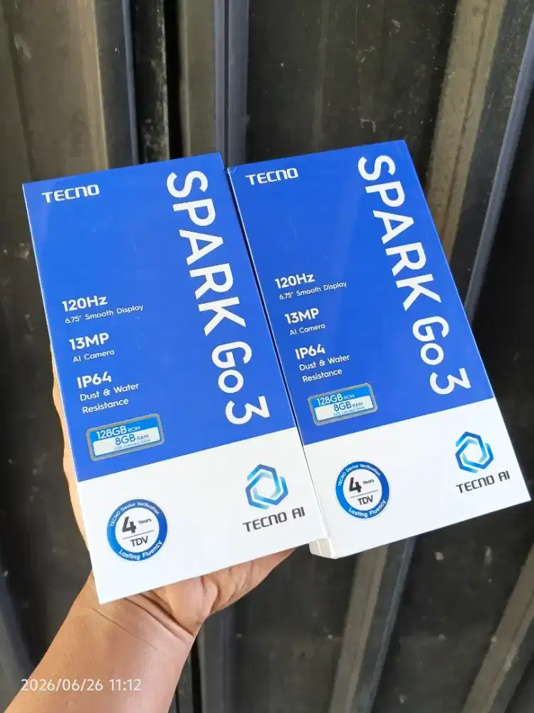 Tecno Spark Go3 4/64 New