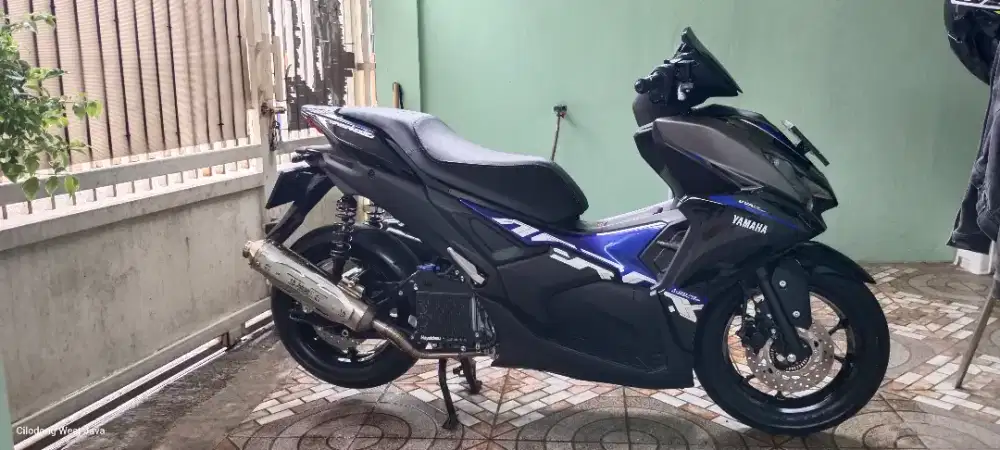 Knalpot WRC Bahan Stainless Pnp Aerox Alpha