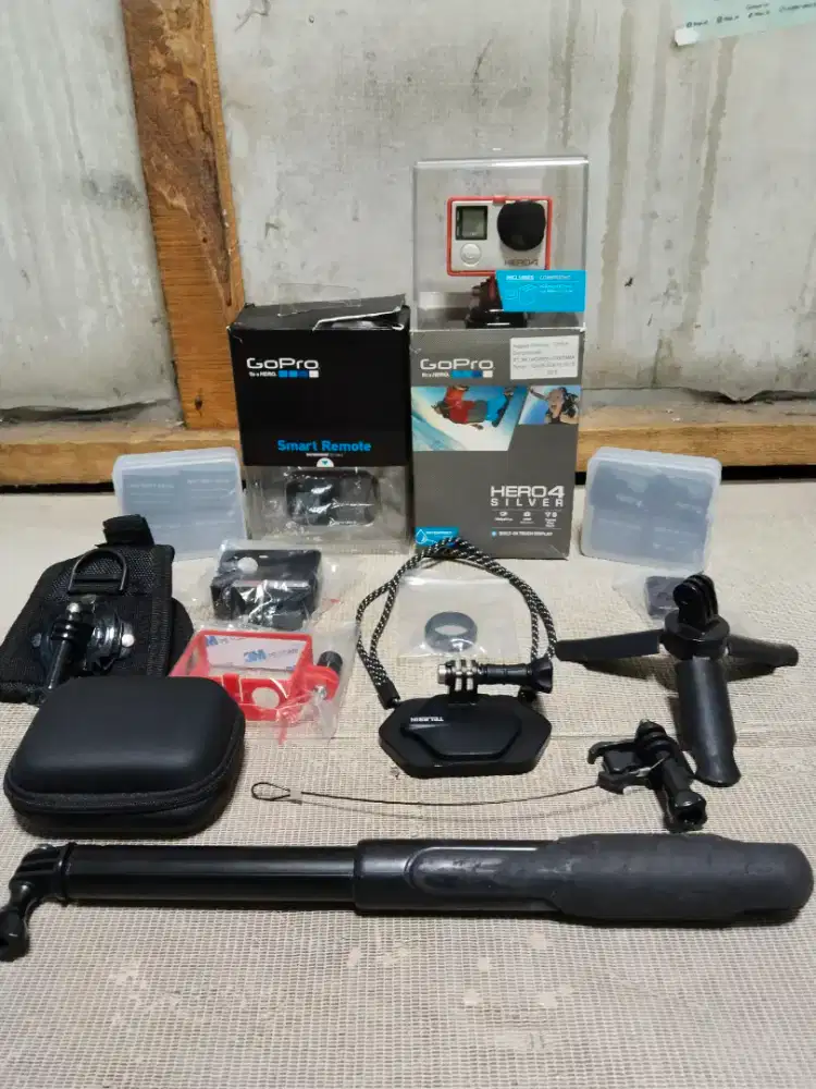 GoPro HERO 4 SILVER FULL AKSESORIS