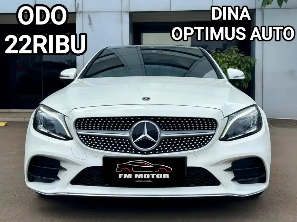 Mercedes-Benz C300 AMG 2019 AT 2.0,Odo 22Ribu,Pajak Panjang MARET 2027
