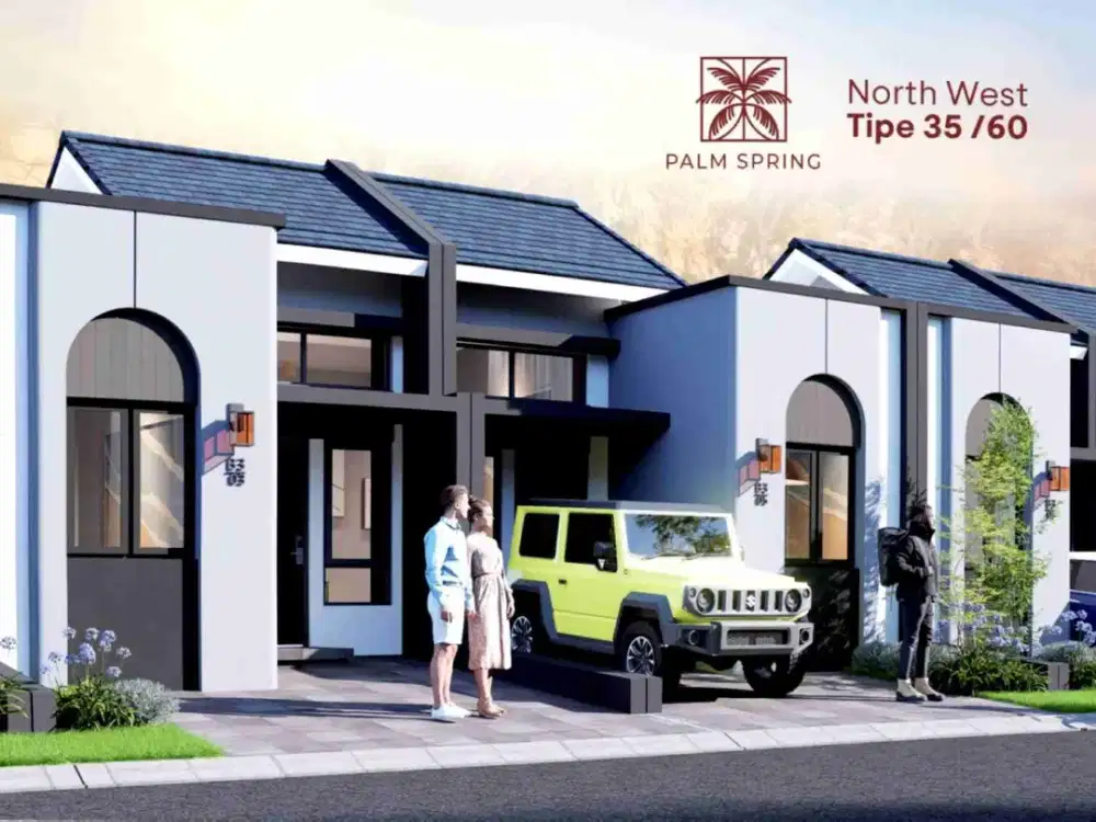 Rumah Royal spring Hertasning Ready type 1 dan 2 Lantai Makassar
