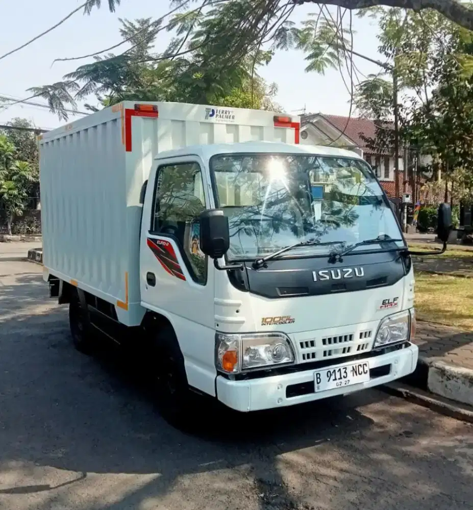 SIAP KERJA ! ISUZU ELF NHR 2012 ENGKEL BOX BESI