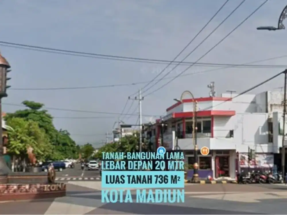 (L) Tnh+Bangunan Lama harga miring, PangSud KOTA MADIUN Lokasi Berkelas
