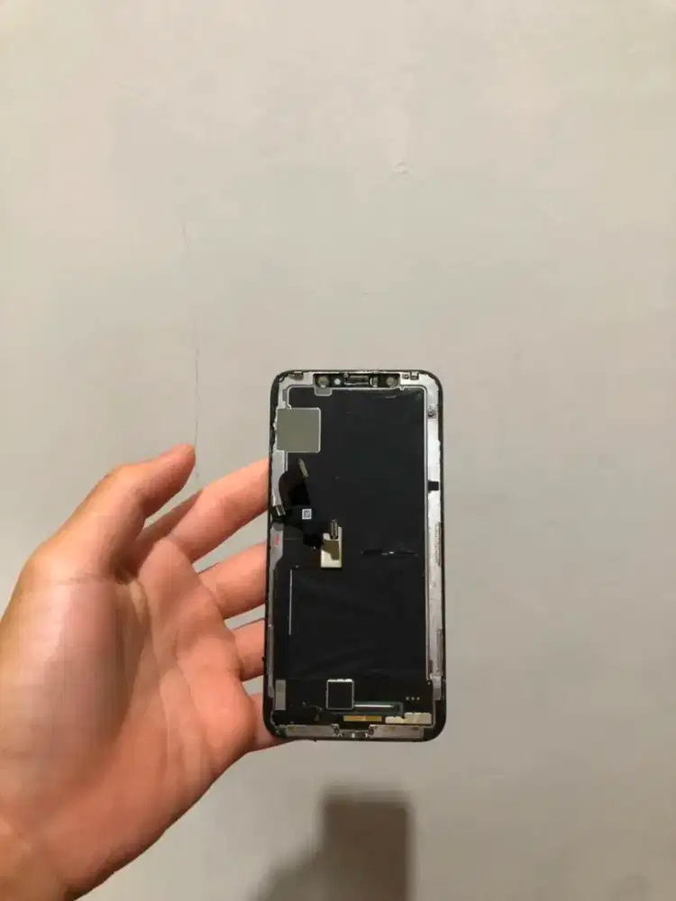 lcd iphone x ori bawaan apple