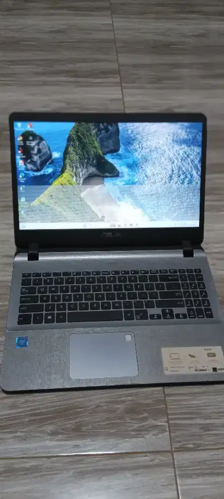 Asus A507MA jual d bawah pasaran finger jalan siap pakai minus difoto