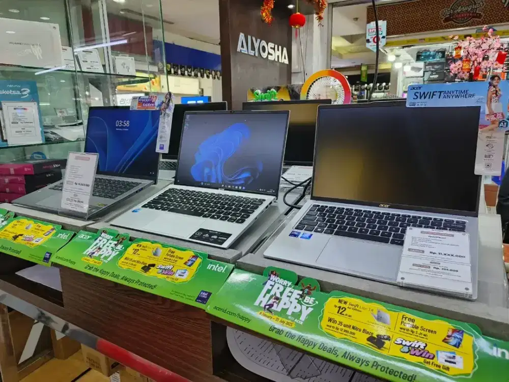 READY LAPTOP BARU CASH/KREDIT DP 0