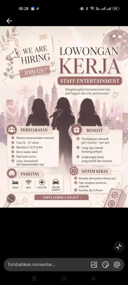 LOKER CLUB MALAM