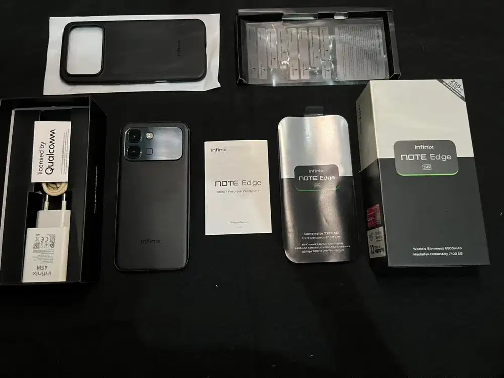 INFINIX NOTE EDGE 5G 8/256 98% MULUS GARANSI ON 2027 PANJANG