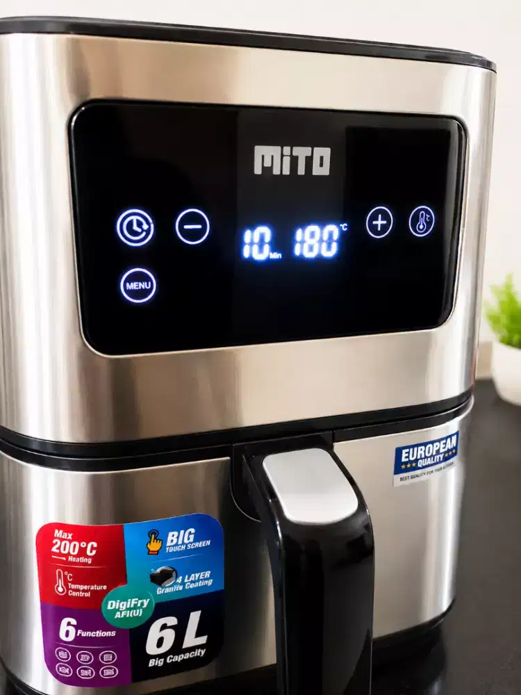 Dijual Cepat! Air Fryer Mito AF10 6 Liter